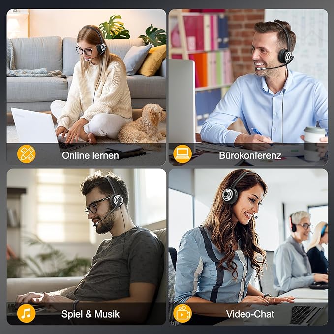 MAIRDI USB Headset With Microphone - Image 6
