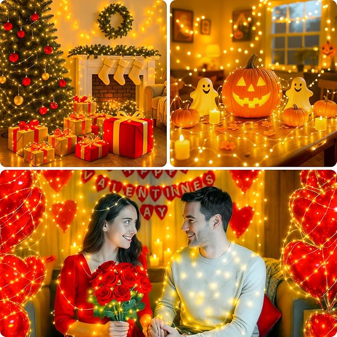 litogo 4 Pack Fairy Lights Battery Operated - Image 7