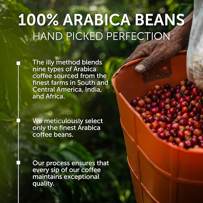 illy Whole Bean Coffee, Nicaragua Single Origin Medium Roast, 100% Arabica - Image 4