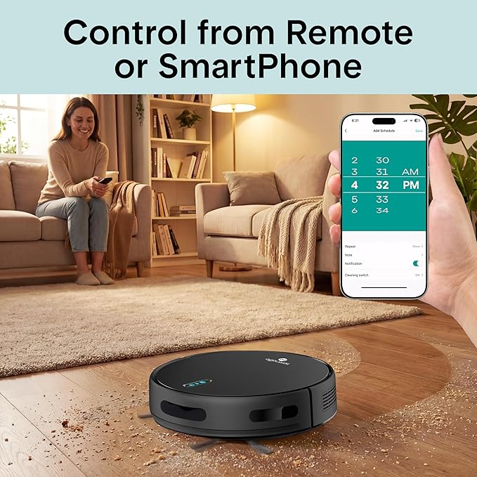 SereneLife Automatic Robot Vacuum Cleaner and Mop Combo, Pro Edition - Image 6