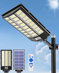 JAYNLT Y-9500W Solar Street Lights Outdoor, 6500K Highest Lumen Parking Lot by JAYNLT