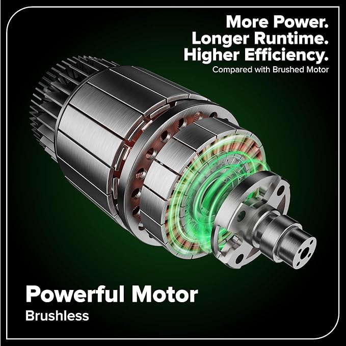 Greenworks 60V 550 CFM Brushless Backpack Blower, 5.0Ah Battery and 6A Charger - Image 4