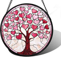 DASTOLL Stained Glass Window Hanging, Mom 7.8 in by DASTOLL