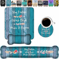 Keyboard Wrist Rest and Mouse Pad Wrist Support Set, Inspirational Quote Stay by Unknown