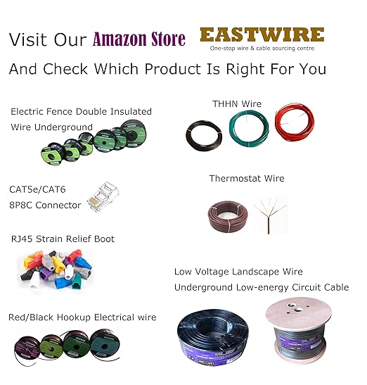 Eastwire 18/5 25ft Thermostat Wire- Brown - Image 6