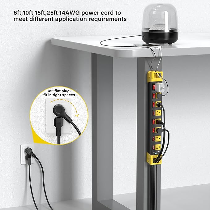 Power Strip with Individual Switches - Image 7