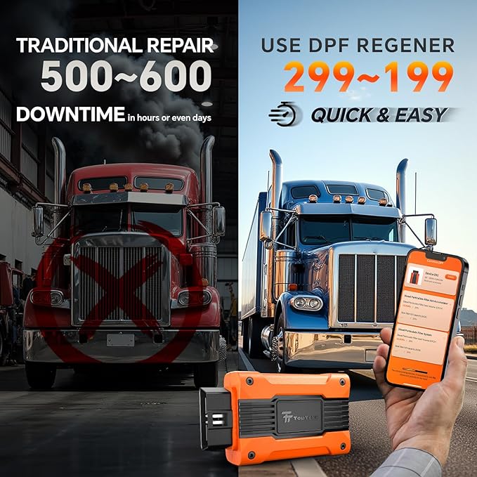 TopTekk Regen Device and DPF Condition Detection, Compatible - Image 2