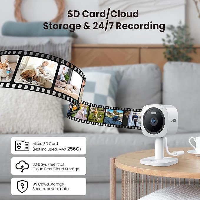 Hugolog 2K 3MP Outdoor Indoor Security Cameras - Image 9