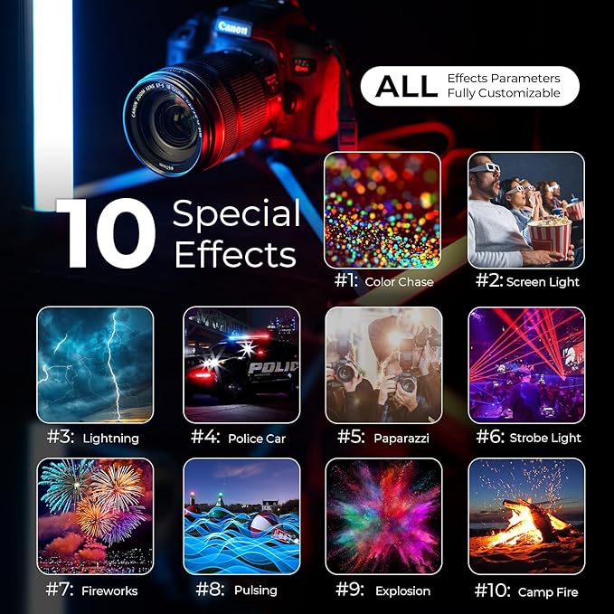 Mettlelite SPL210C RGB LED Video Light - Image 8
