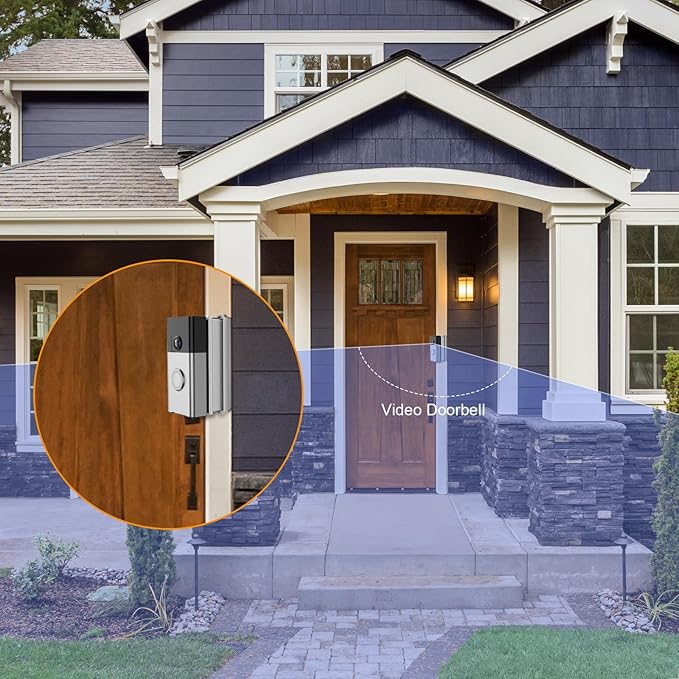 NANW Adjustable 30 to 55 Degree Doorbell Angle Mount Compatible - Image 7