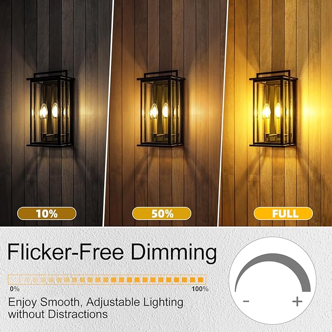 GvvooHome LED Candelabra Light Bulbs, E12 Bulb dimmable, 40 watt Equivalent - Image 4