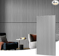 Art3d 4 Wood Slat Acoustic Panels by Art3d