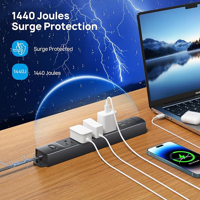 TROND 15ft Long Extension Cord - Image 5
