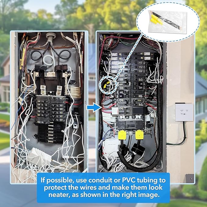 Smart Home Energy Monitor with 8 50A Circuit Level Sensors, Measure Power Usage - Image 2