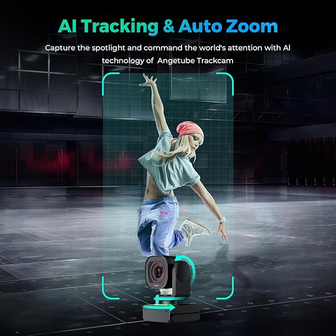 Angetube TrackCam 4K Webcam for PC/Mac - Image 2