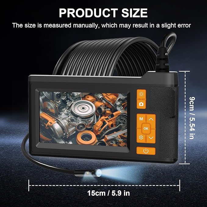 33FT Dual Lens Endoscope Camera - Image 8