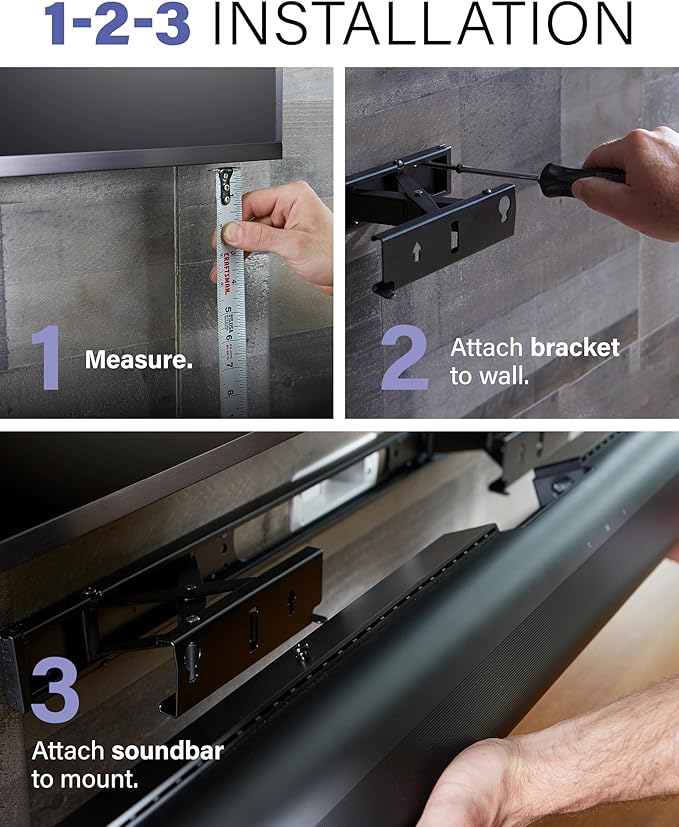 SANUS Extendable Soundbar Wall Mount - Image 7