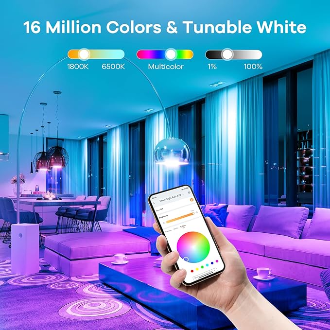 Linkind Smart Light Bulbs, Smart Bulb That Work - Image 6