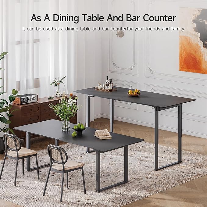 ONBRILL Standing Desk, 71x32 Inches Rectangle Stand Up Desk - Image 7