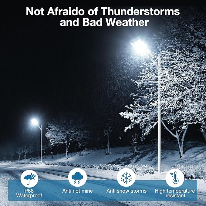 OKPRO 10000W Solar Street Lights Outdoor - Image 7