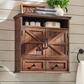 ACCOHOHO Bathroom Wall Cabinet, Farmhouse Medicine Cabinet, Adjustable Shelf by ACCOHOHO