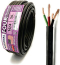 NATIONAL Wire & Cable – 16 AWG 4-Conductor Premium Copper Wire, 50 ft, Stranded by NATIONALWireCable