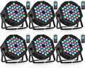 CO-Z Stage Lights 36 RGB LED Par Lights by CO-Z