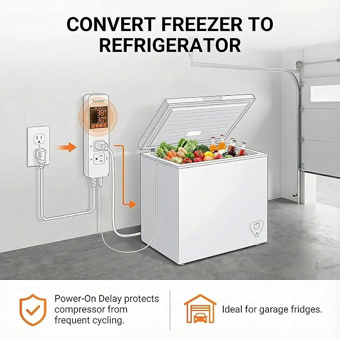 Pymeter Digital Temperature Controller Dual Probe Reptile Thermostat Controlled - Image 7