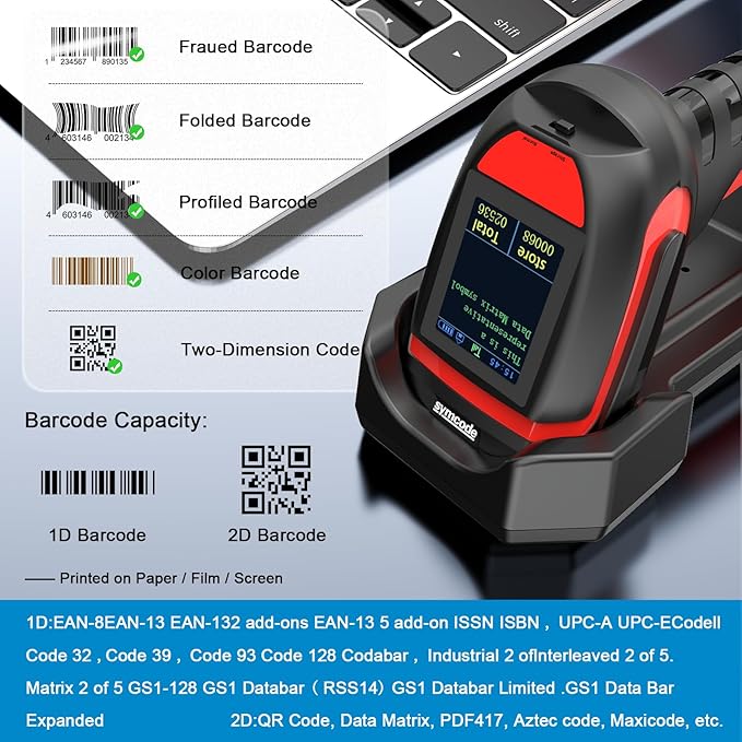 Symcode 2D Industrial Barcode Scanner - Image 4