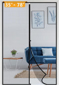 Yotache Magnetic Screen Door Fits Door Size 35 x 78, Screen Size 37" x 79" by yotache