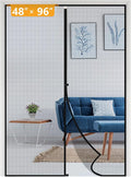 Yotache Magnetic Screen Door Fits Door Size 48 x 96, Screen Size 50" x 97" by yotache