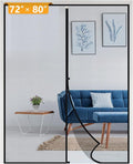 Yotache Magnetic Screen Door fits 72"x80" Doors, Screen Size 74"x81" by yotache