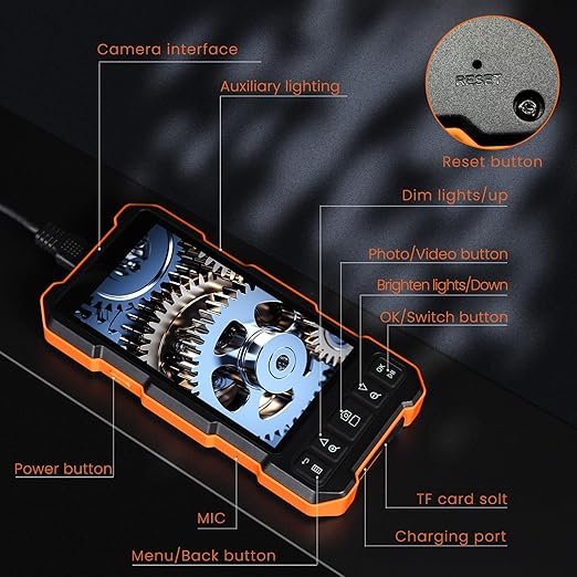 Epicmate Triple Lens Sewer Inspection Camera-Snake Camera - Image 8