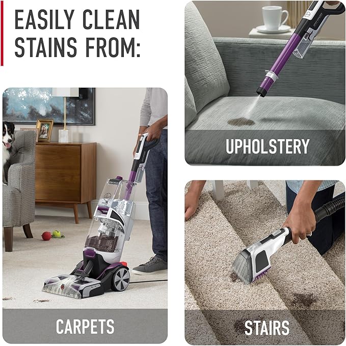 Hoover SmartWash Pet Automatic Carpet Cleaner Machine - Image 9