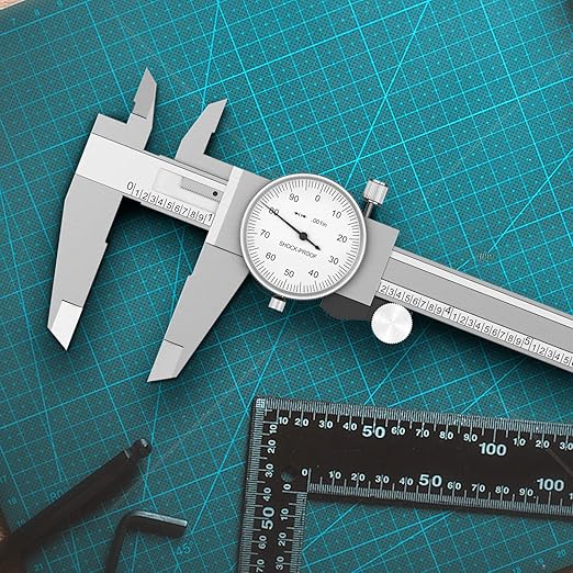 HDLNKAK Dial Caliper Shockproof Dial Caliper Precision Caliper - Image 6