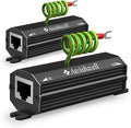 Awishwell Ethernet Surge Protector Gigabit, 10 Pack PoE++ RJ45 Surge Protector by Awishwell