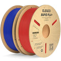 ELEGOO Rapid PLA Plus Filament 1.75mm Blue & Red 2KG, PLA+ 3D Printer Filament by ELEGOO