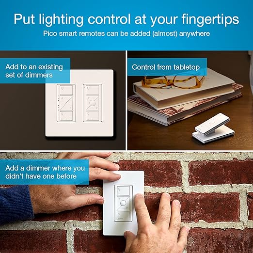 Lutron Caseta Original Smart Dimmer Switch Kit w/ Hub, - Image 7