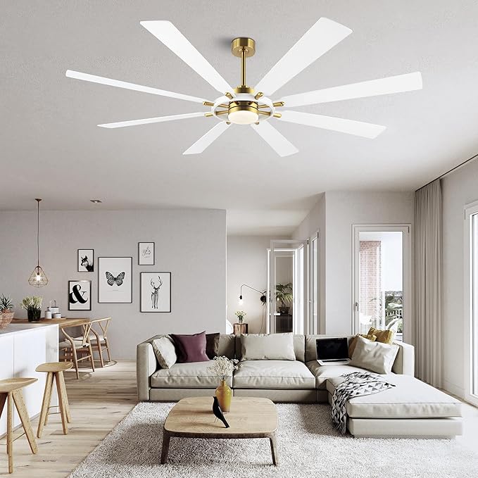 ELEHINSER 80 Inch Ceiling Fan - Image 4