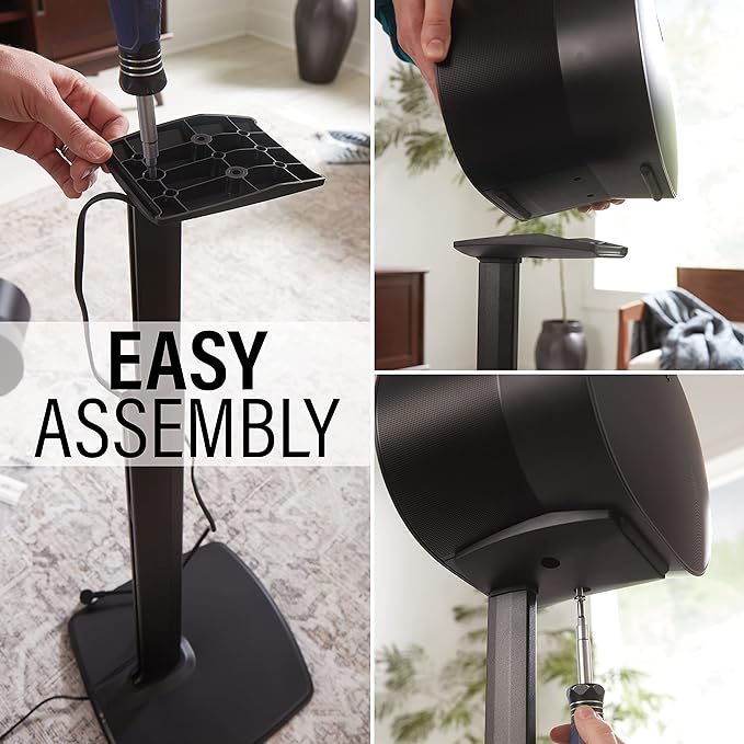 Sanus Height Adjustable Speaker Stand - Image 7