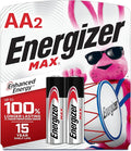 Energizer MAX Alkaline Double A Batteries, Long-Lasting AA Batteries, Suitable by Energizer