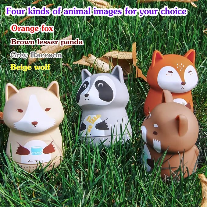 NUOSWEK Mechanical Kitchen Timer, Cute Animal Timer - Image 6