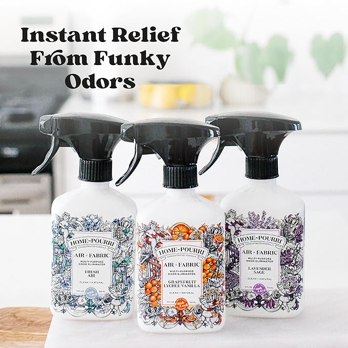 Home-Pourri Air + Fabric Multi-Purpose Odor Freshener Spray, Tropical Air - Image 3