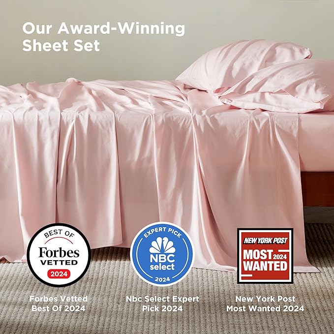 Bedsure California King Sheet Sets, Cooling Sheets - Image 2