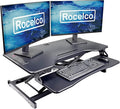 Rocelco 37.4" Electric Standing Desk Converter by Rocelco
