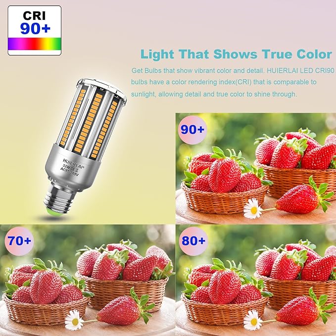 Radar Motion Sensor Light Bulbs A19 250W Equivalent AC85-265V 27W Motion - Image 7