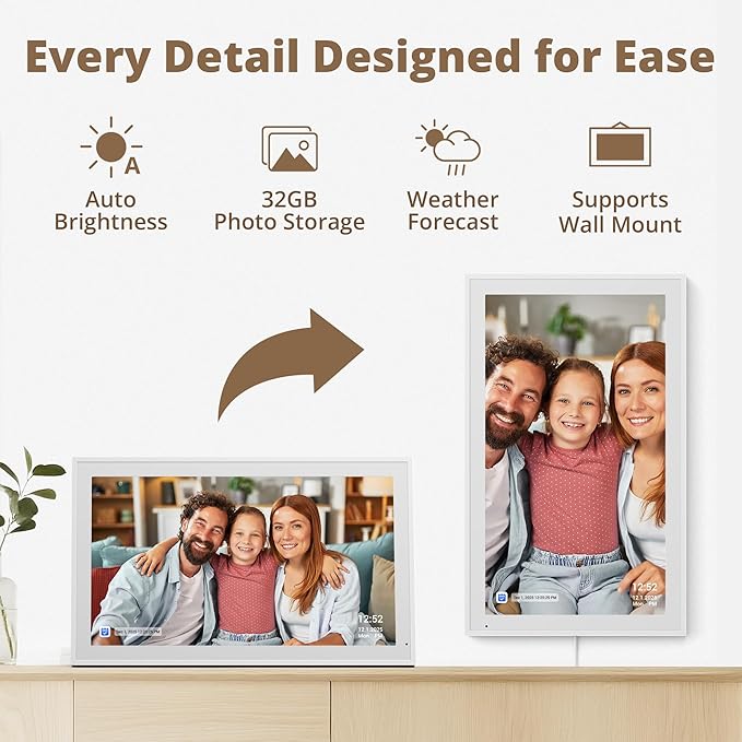 Digital Wall Calendar 21.5 Inch – Interactive Touch Screen Electronic Calendar - Image 7