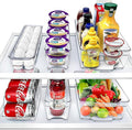 Sorbus Fridge Bins and Freezer Bins Refrigerator Organizer Stackable Food by Sorbus