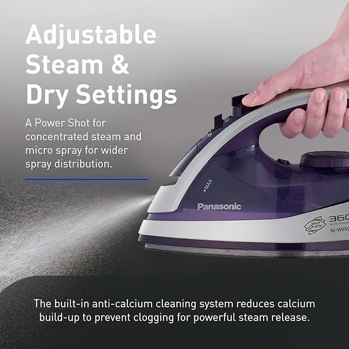 Panasonic Dry and Steam Iron - Image 6