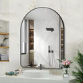 GLASHOM 30"x40" Black Arched Mirrors by GLASHOM